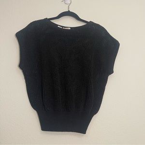 Knitted Black Crochet cover